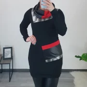 TUNIKA RINESA ČRNA - slika 3