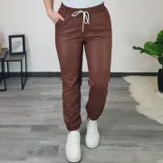 USNJENE HLAČE W900 RJAVE