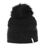 ICEPEAK HONFLEUR ŽENSKA KAPA ČRNA