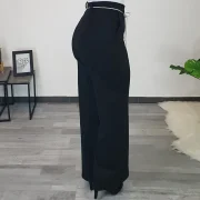 HLAČE 18762 ČRNE - slika 3