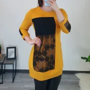 TUNIKA TAMI ČRNO-RUMENA