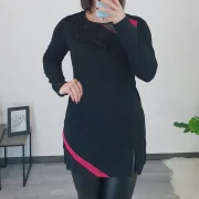 TUNIKA ROSVITA ČRNA - slika 2