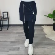 ŠPORTNE HLAČE S KRILOM PETJA TEMNO MODRE