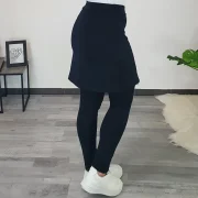 ŠPORTNE HLAČE S KRILOM PETJA TEMNO MODRE - slika 4