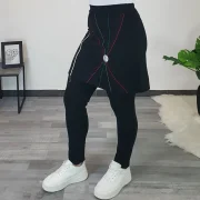 ŠPORTNE HLAČE S KRILOM PETJA ČRNE - slika 3