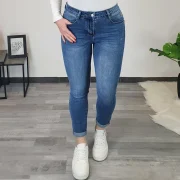 PUSH UP JEANS HLAČE MG3558 - slika 3