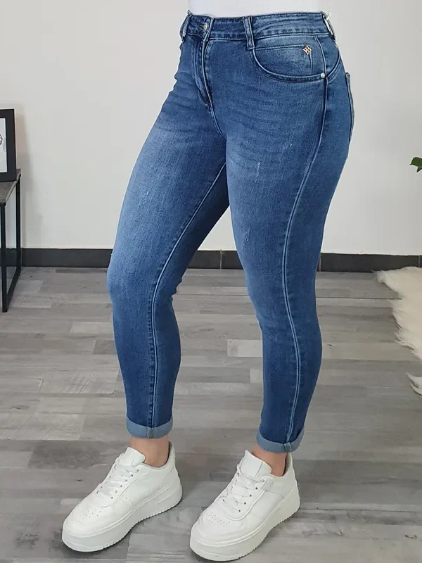 PUSH UP JEANS HLAČE MG3558