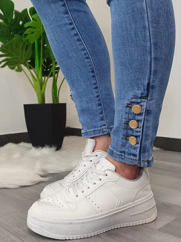 PUSH UP JEANS HLAČE Z6072