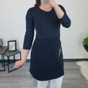 TUNIKA JELENA TEMNO MODRA - slika 2
