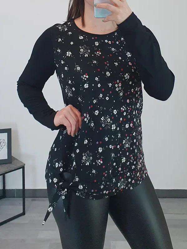 MAJICA ILONA ČRNA