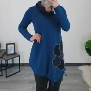 TUNIKA SANDRA PETROLEJ ZELENA - slika 3