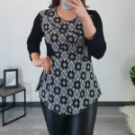 MAJICA NISA ČRNA