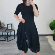 OBLEKA RINA ČRNA