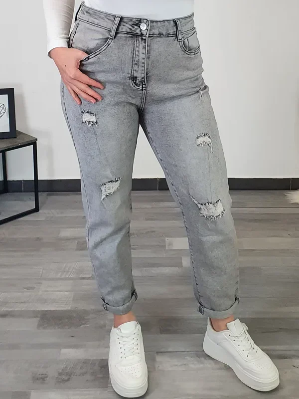 PUSH UP JEANS HLAČE 7/8 MG3830