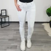 PUSH UP HLAČE K5779 BELE - slika 3