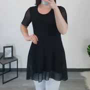 TUNIKA LARINA ČRNA - slika 2