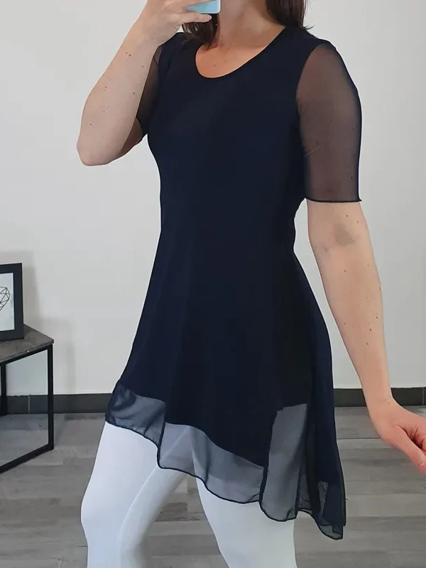TUNIKA LARINA TEMNO MODRA