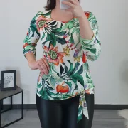 MAJICA PLISA ZELENA - slika 2