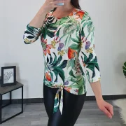 MAJICA PLISA ZELENA