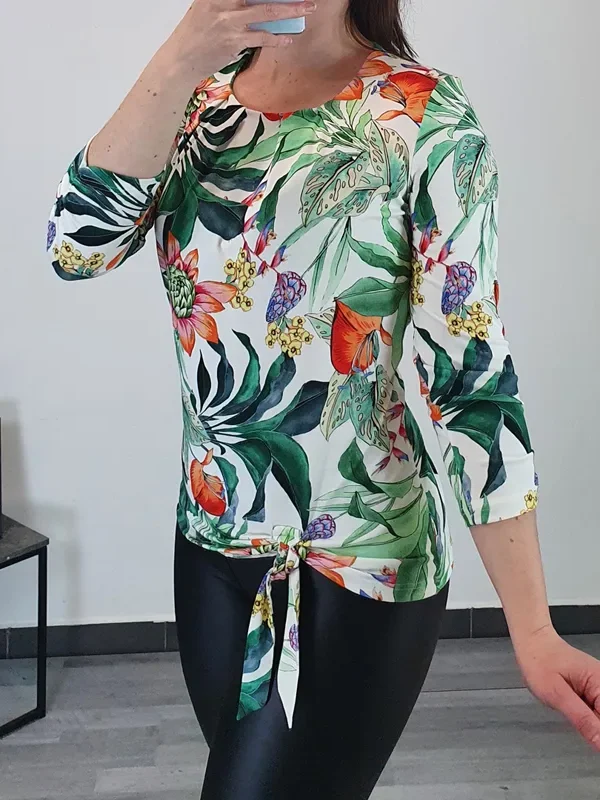 MAJICA PLISA ZELENA