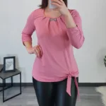 MAJICA PLISA ROZA