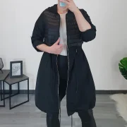 PLAŠČ 2227 ČRN - slika 4