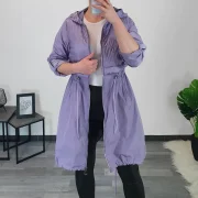 PLAŠČ 2227 VIJOLA - slika 3