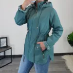 OBOJESTRANSKA JAKNA P3-6308 ZELENA