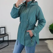 OBOJESTRANSKA JAKNA P3-6308 ZELENA