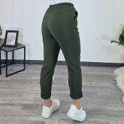 HLAČE 9108 7/8 OLIV - slika 2