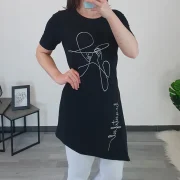 TUNIKA LITA ČRNA - slika 2