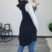 BREZROKAVNIK KEJA TEMNO MODER - slika 3