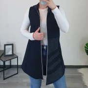 BREZROKAVNIK KEJA TEMNO MODER - slika 4