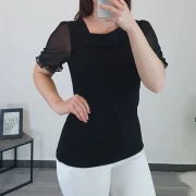 MAJICA GENA ČRNA - slika 2