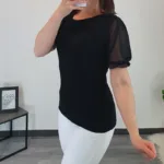 MAJICA GENA ČRNA