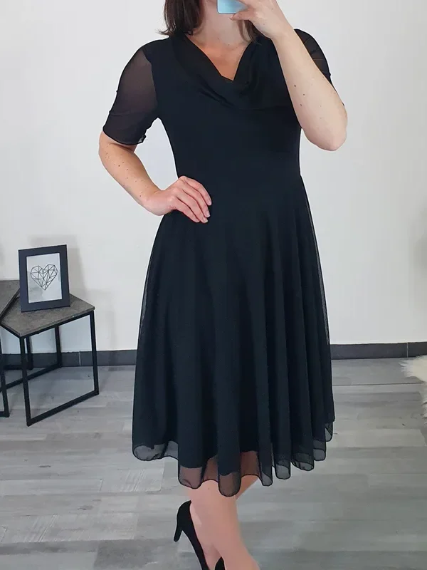 OBLEKA IRINA ČRNA
