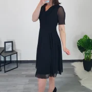 OBLEKA IRINA ČRNA - slika 2