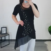 TUNIKA TAMARA ČRNA - slika 2