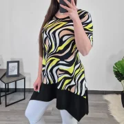 TUNIKA CITA RUMENO PISANA - slika 3