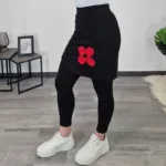 HLAČE S KRILOM POLONA RDEČE