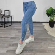 PUSH UP JEANS HLAČE Z6076 - slika 2
