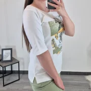 MAJICA 31134 BELA - slika 2