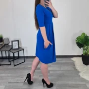 OBLEKA LUISA MODRA - slika 2