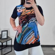 MAJICA LEDA TEMNO MODRA - slika 2