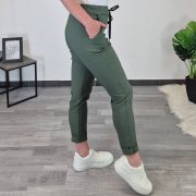 HLAČE 3933 7/8 OLIVNE - slika 2
