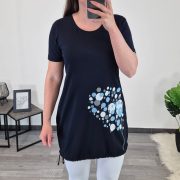 TUNIKA RINA TEMNO MODRA - slika 3