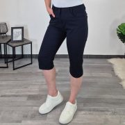 HLAČE L133 3/4 TEMNO MODRE - slika 3