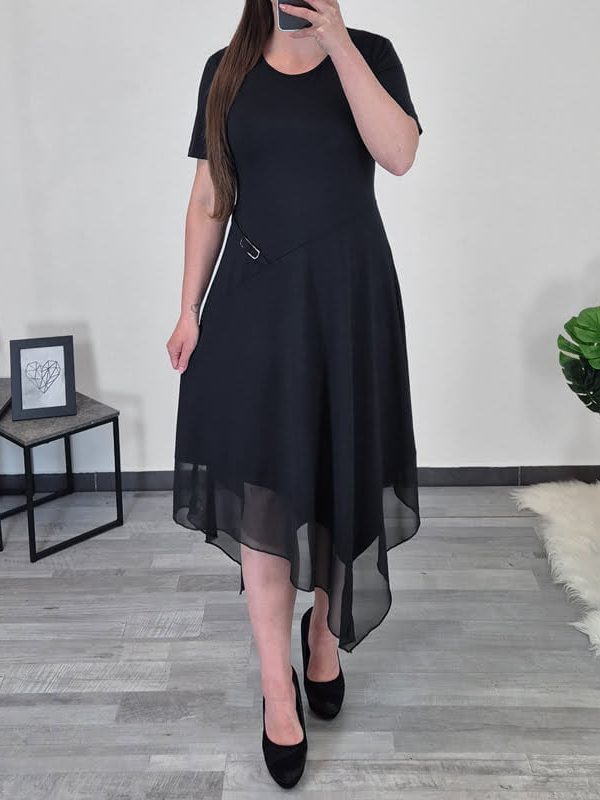 OBLEKA SIGRID ČRNA
