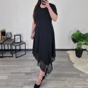 OBLEKA SIGRID ČRNA - slika 2