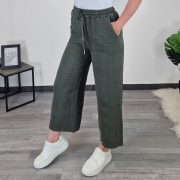 7/8 HLAČE 64016 OLIV - slika 3